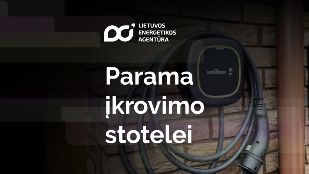 Parama įkrovimo stotelei grįžo: kompensacijų dydžiai ir visos 2023 09 kvietimo naujienos
